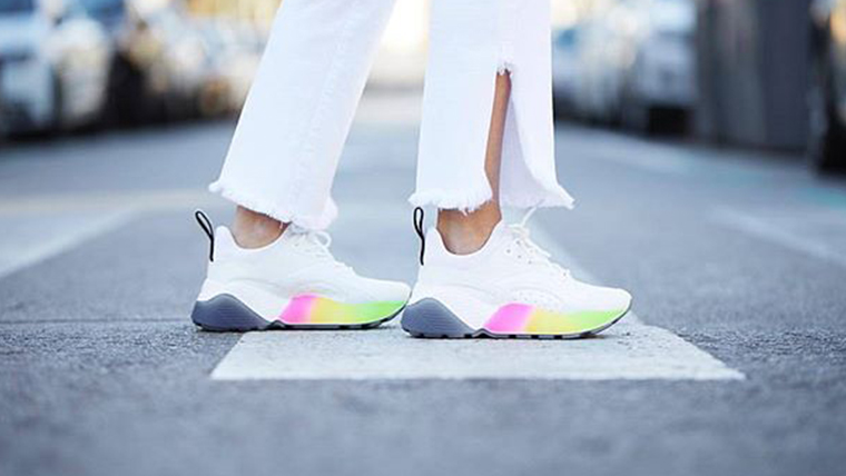 Eclypse fashion rainbow sneakers