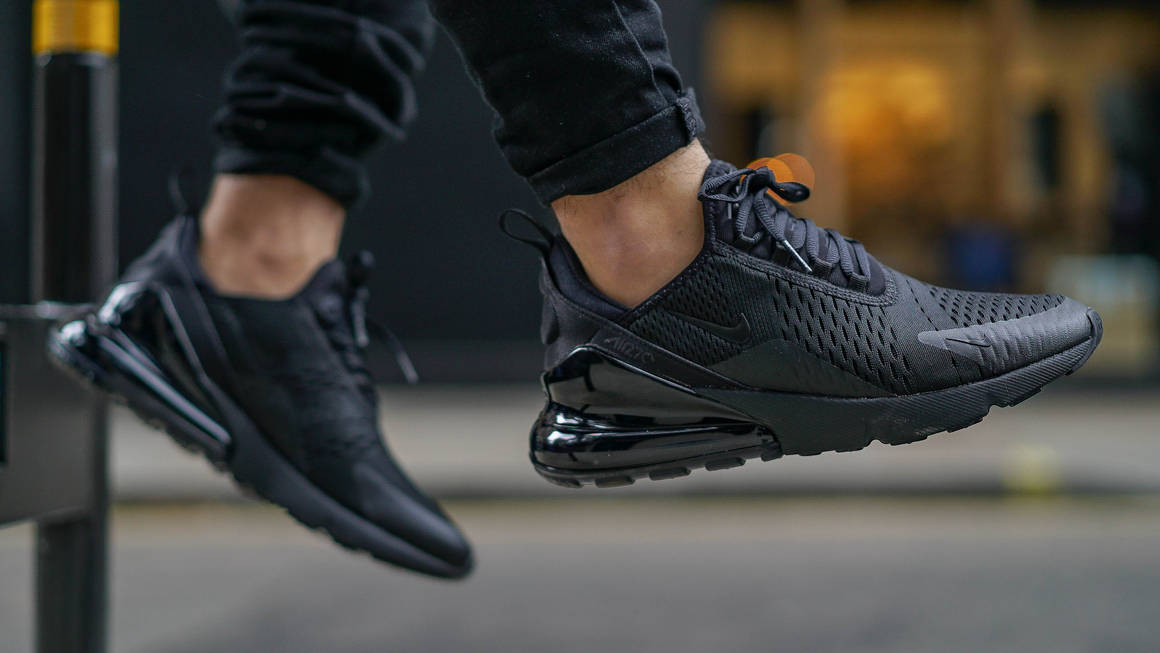 Triple Black Goodness: An On-Foot Look At The Nike Air Max 270 &#8216;Triple Black&#8217;