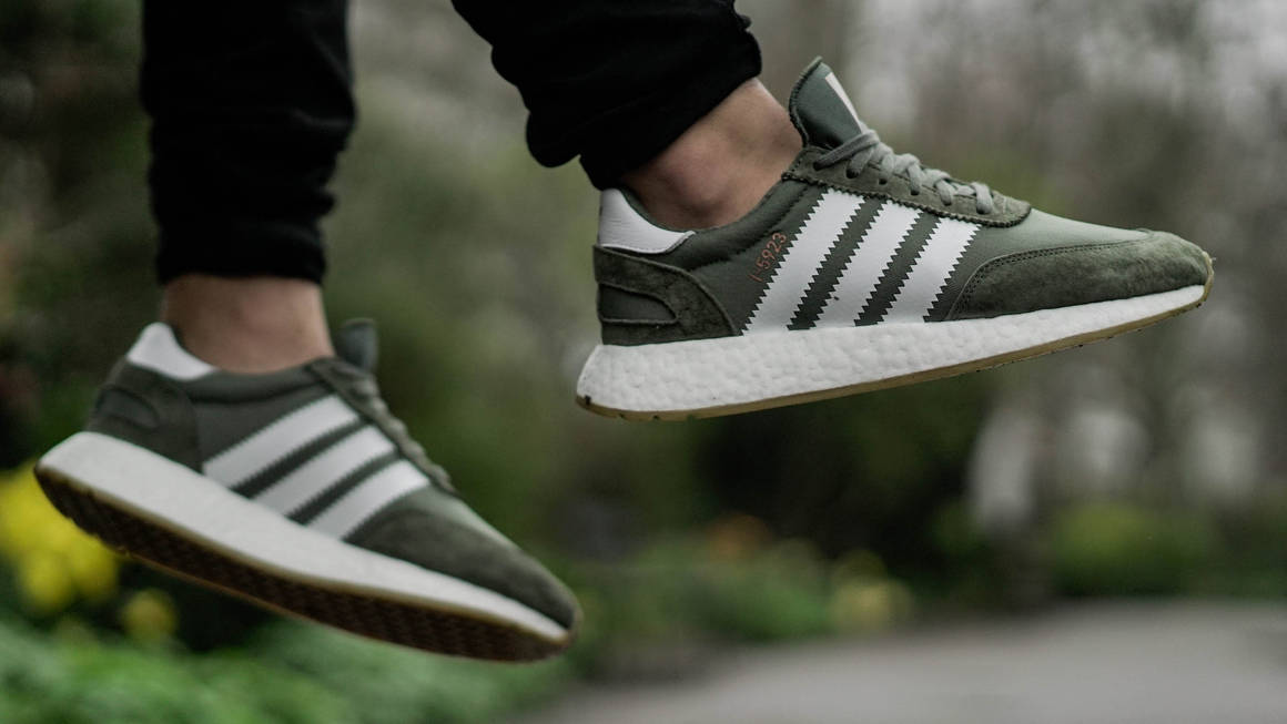 An Exclusive On-Foot Look At The adidas i-5923 Green