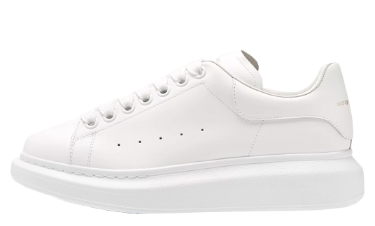 Alexander McQueen Raised-Sole Low-Top White