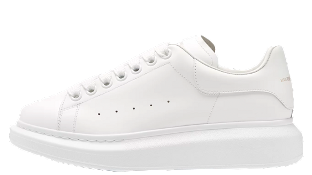Alexander McQueen Raised-Sole Low-Top White Alexander McQueen Raised-Sole Low-Top White