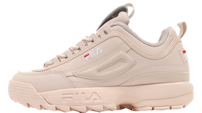 jd pink fila trainers