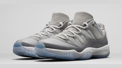 low top grey 11s