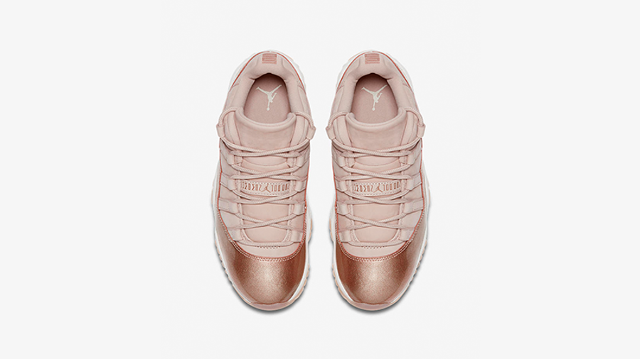 womens air jordan 11 rose gold