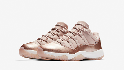 jordan 11 rose gold high top