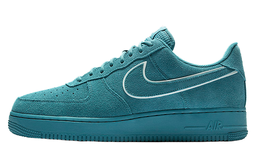 blue suede nike air force 1