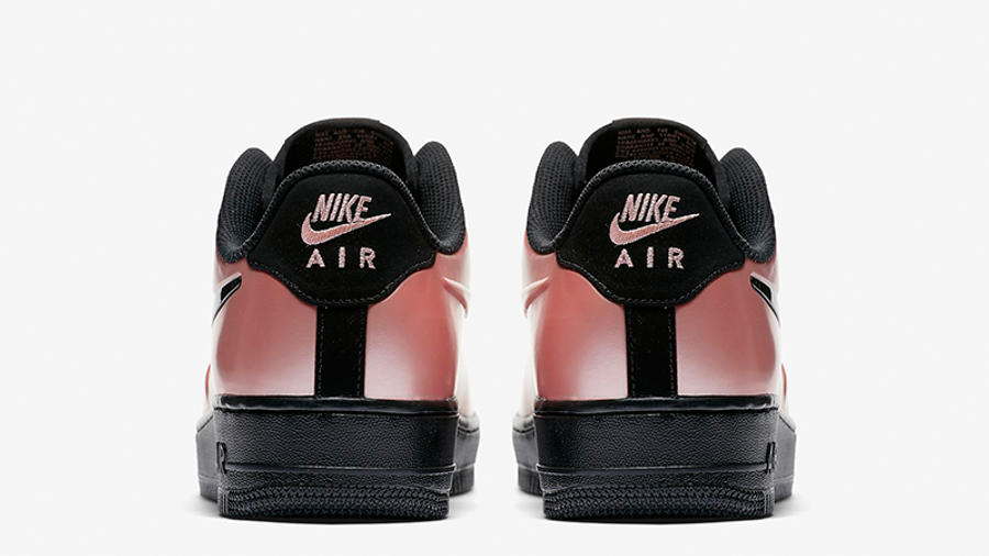 nike air force one foamposite coral