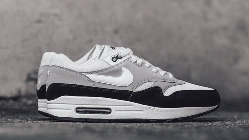 air max white and gray