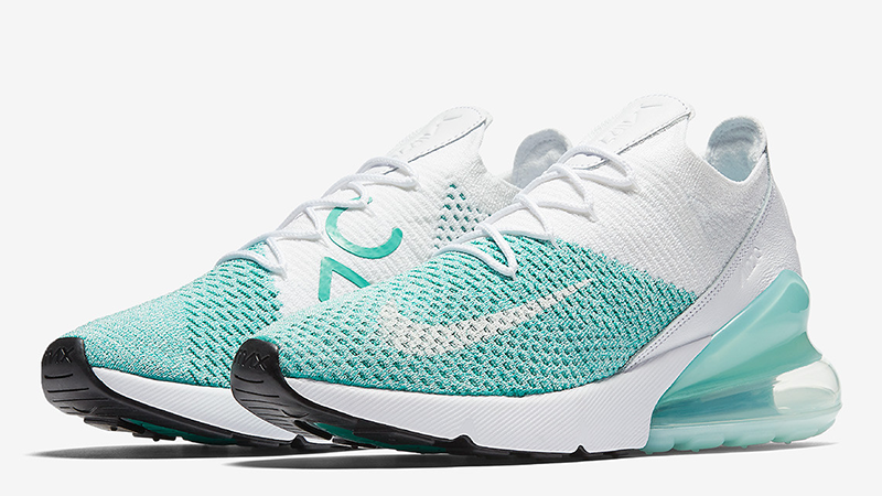 Nike Air Max 270 Womens Black And Mint Green Shop Clothing Shoes Online