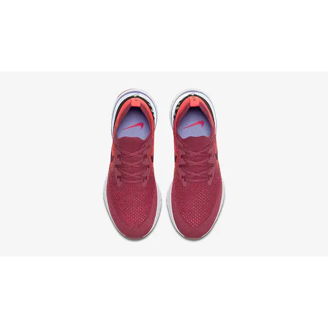 Nike epic react flyknit rust outlet pink