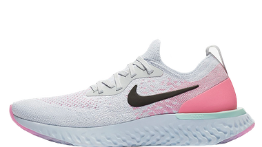 Nike Epic React Flyknit White Pink Womens
