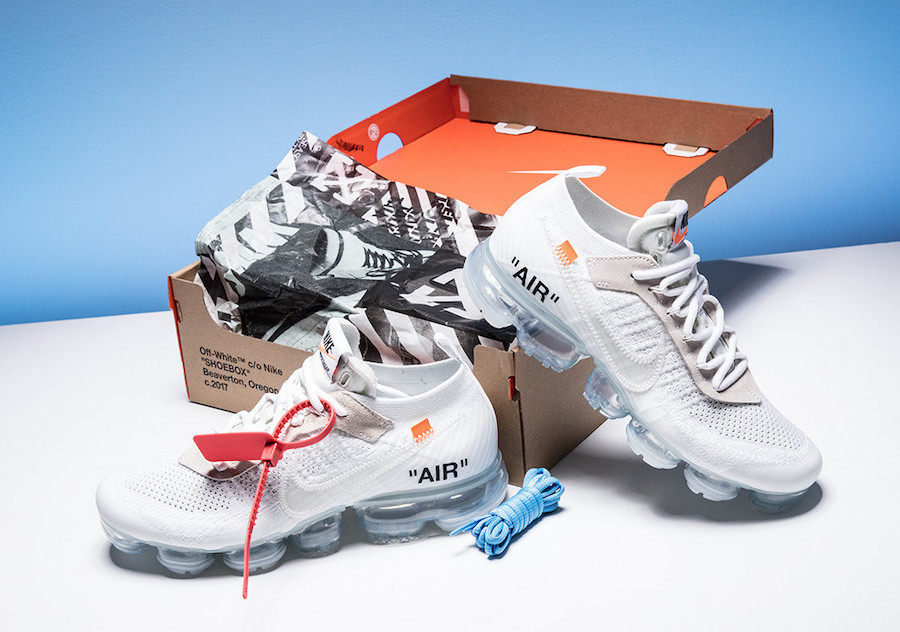 Vapormax off white on sale shoelaces