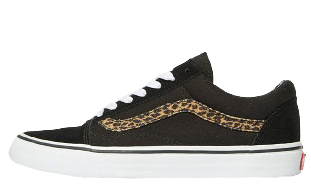 Vans Old Skool Black White Womens