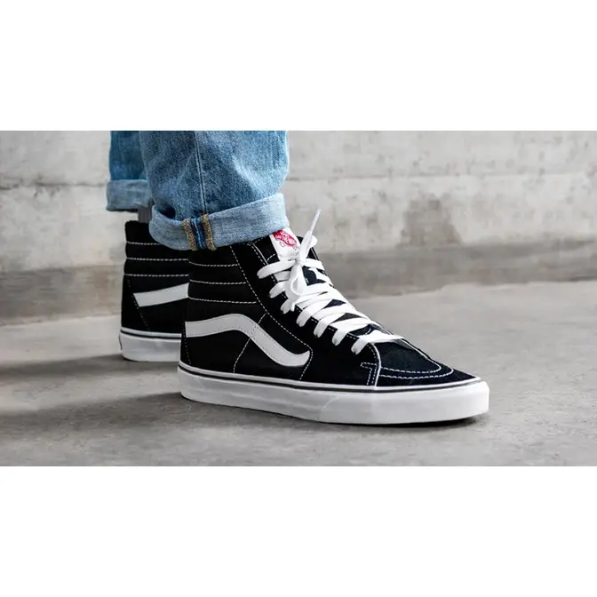 Black and white 2024 sk8 hi