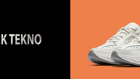 The Nike M2K Tekno Gets Updated With Dark Grey/Racer Blue