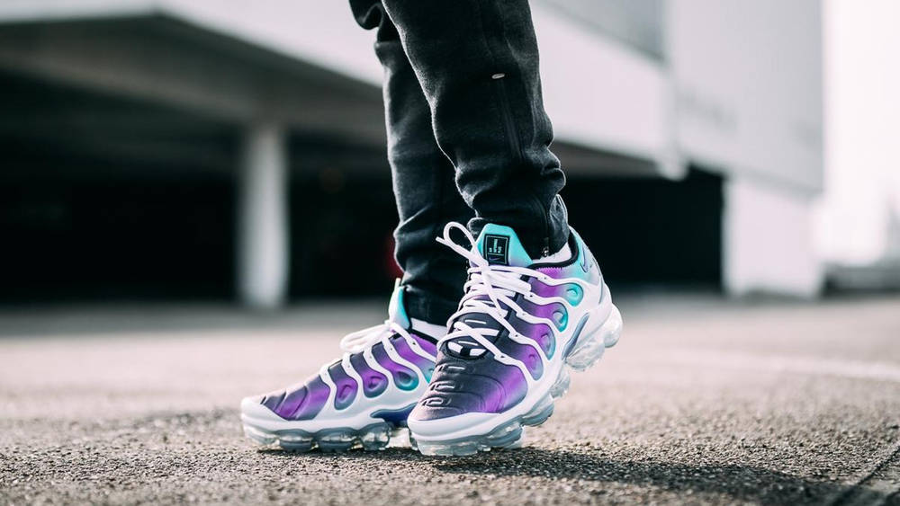 On Foot Look At The Nike Air VaporMax Plus 'Grape' nike-air-vapormax-plus-grape