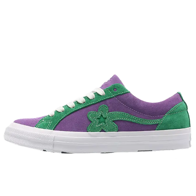 Converse x Golf Le Fleur One Star Purple Green 162128C