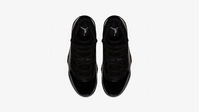 all black jordan 11 cap and gown