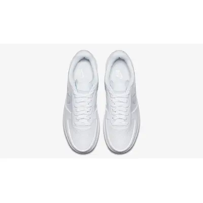 NIKE AIR FORCE 1 FOAMPOSITE PRO CUP TRIPLE WHITE Ice AJ3664-100 MEN'S 8.5  Shoes