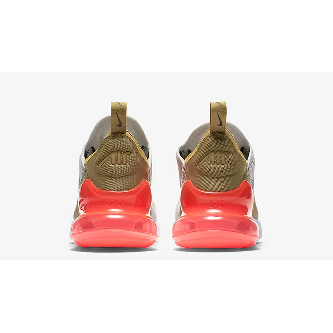 Nike air max 270 best sale flat gold