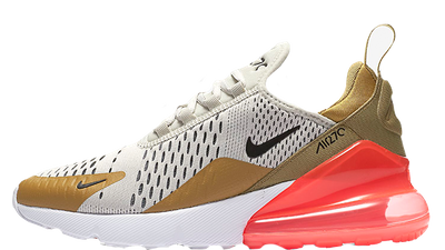 nike air max 270 flat gold
