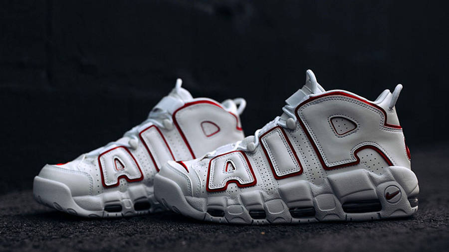 Nike Air More Uptempo White Red | Where To Buy | 921948-102 | The Sole  Supplier