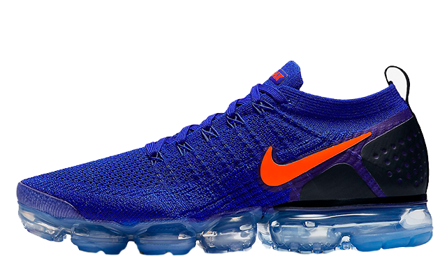 vapormax blue and white