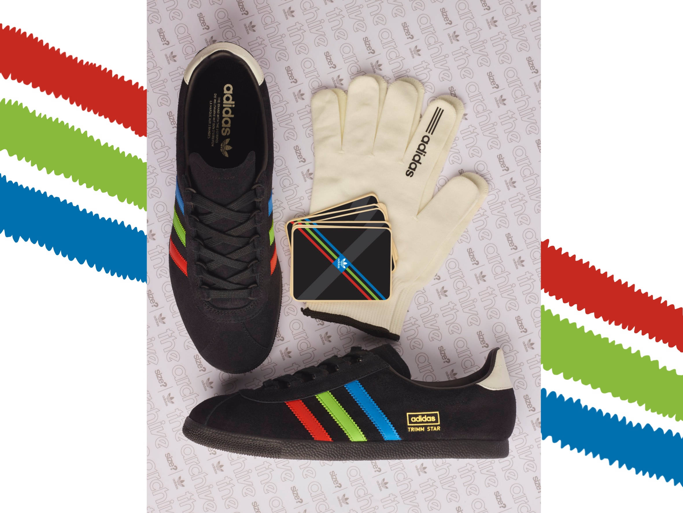 A size? Exclusive: adidas Timm Star "VHS" Pack