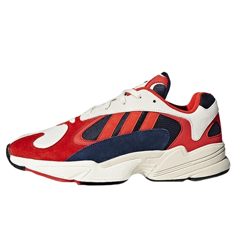 Red running shoes adidas Performance
