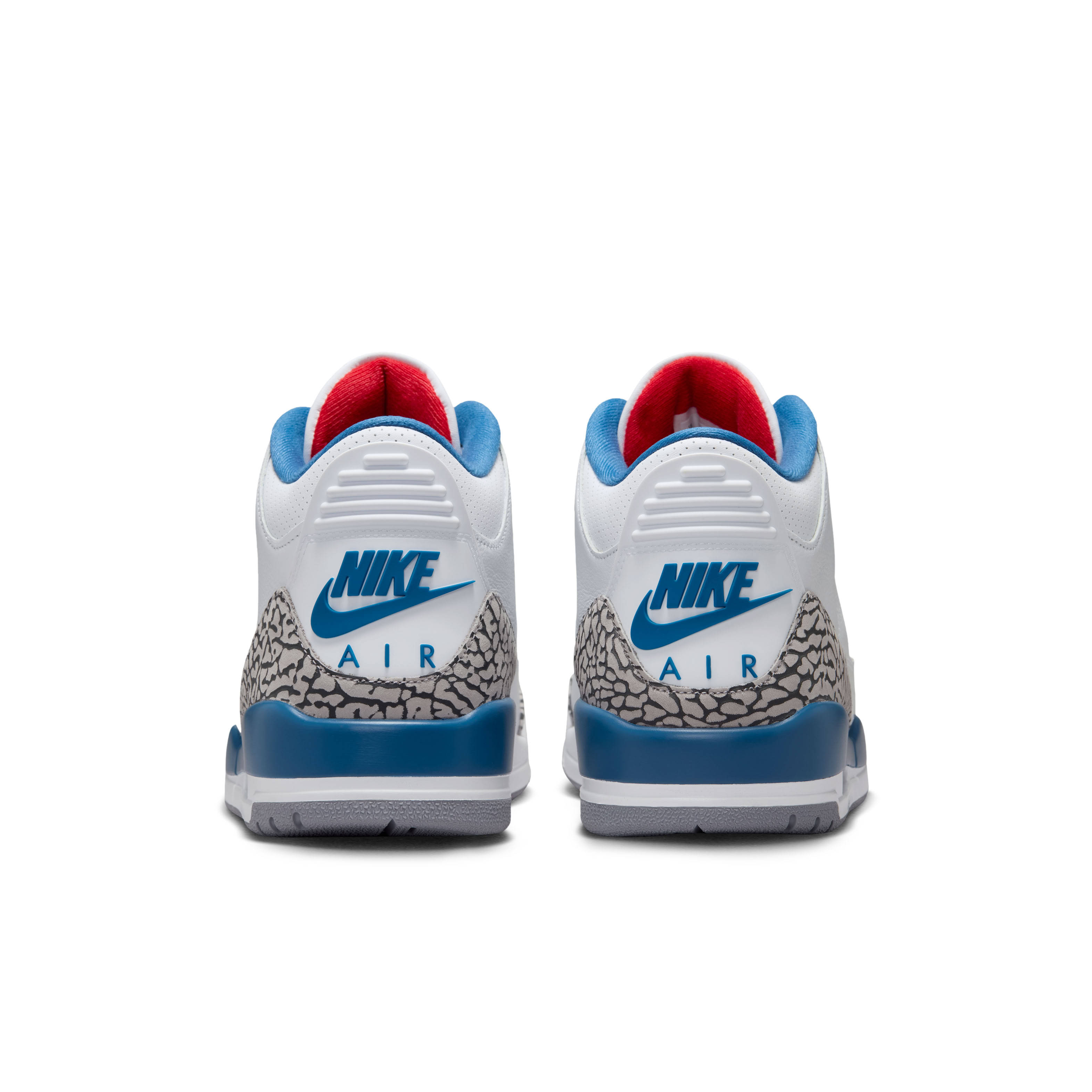 Air Jordan 3 True Blue 2026 Heel