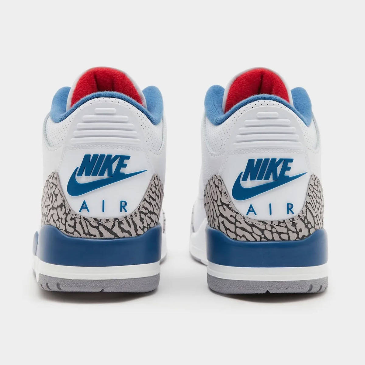 Air Jordan 3 True Blue 2026 Heel