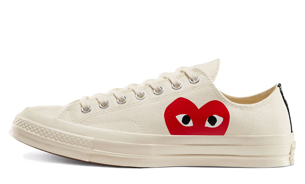 Comme des Garcons Play x Converse Chuck Taylor All Star 70 Low White 150207C