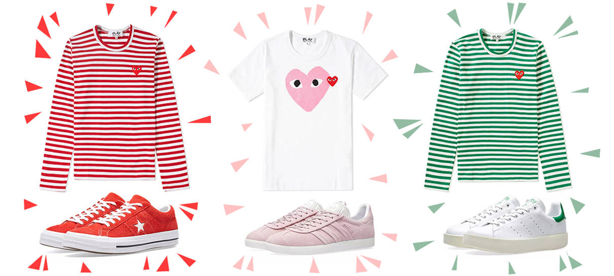 comme des garcons low top