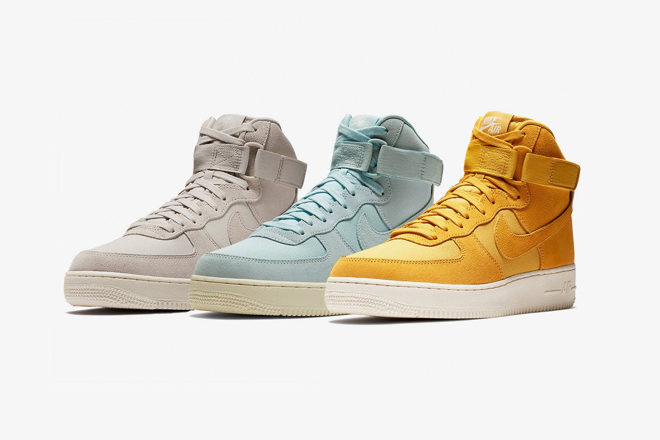 Nike Are Releasing Three New Suede Air Force 1 Hi Colourways
