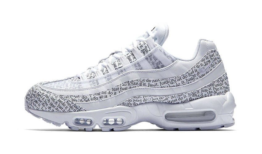 nike air max 95 just do it white