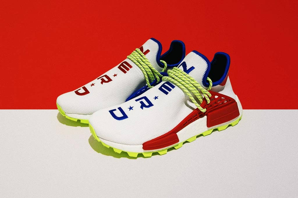 N.E.R.D x Creme x adidas Originals NMD Hu 'Homecoming'