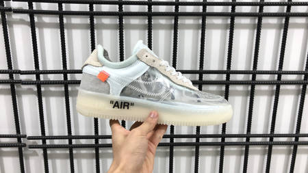 A Crystal Clear Off-White x Nike Air Force 1 Could Be Launching Soon