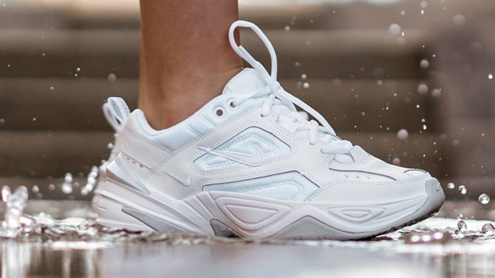 An Exclusive On Foot Look At The Triple White Nike M2K Tekno An Exclusive On Foot Look At The Triple White Nike M2K Tekno