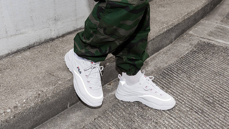 Fila x hotsell folder ray white