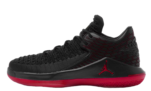 Jordan 32 Low Black Red | Where To Buy 