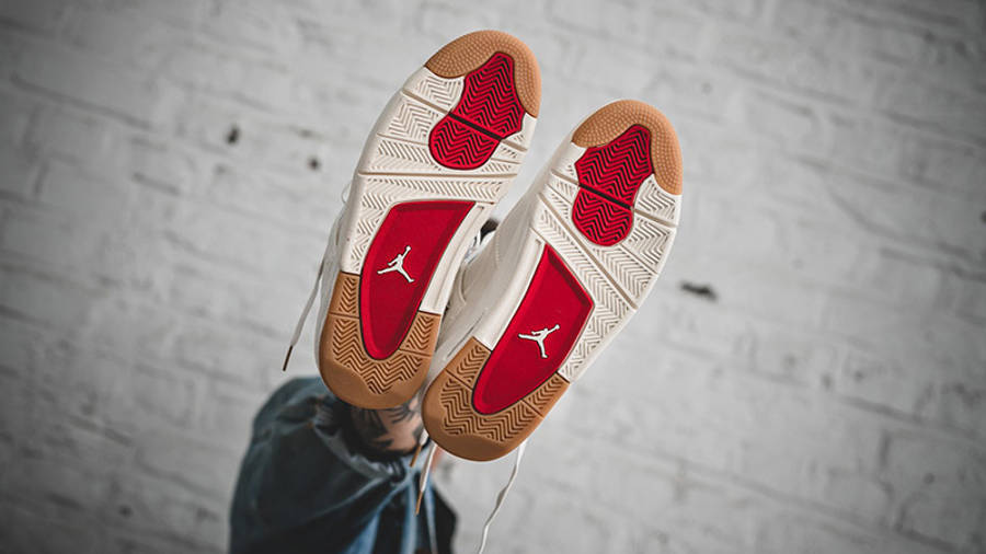 levis x nike air jordan 4 white