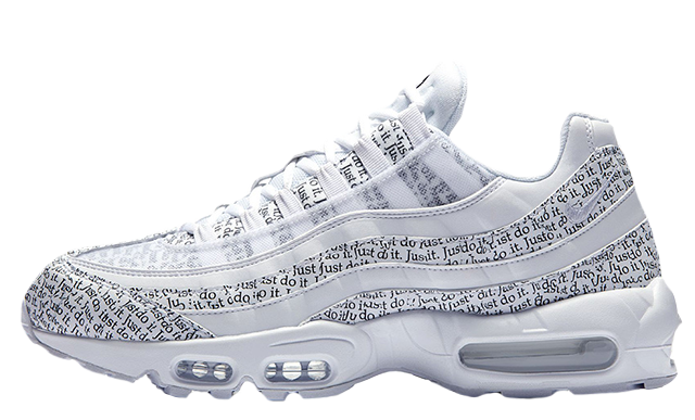 Melancólico pómulo recurso Nike Air Max 95 Just Do It Pack White | Where To Buy | AV6246-100 | The  Sole Supplier