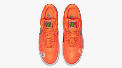 nike air force 1 just do it pack orange