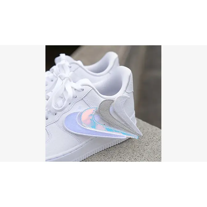 Nike air force 1 outlet ultra holographic white trainers