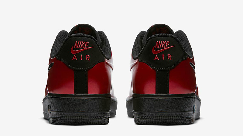 nike air force 1 foamposite red