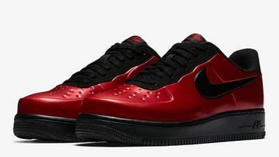 red air force 1 foamposite