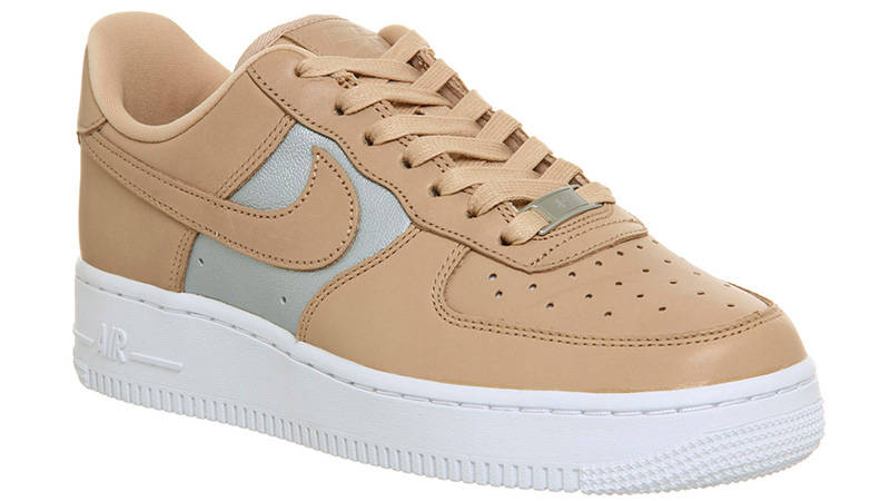 beige air force ones womens