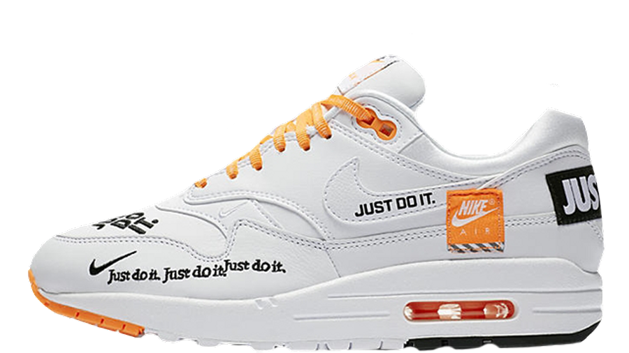 nike air max 1 just do it white