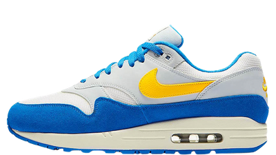blue yellow and white air max