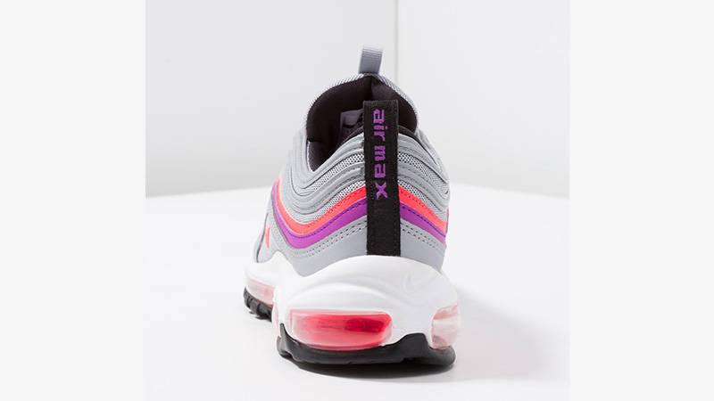 Nike women's air max 97 outlet wolf grey/solar red-vivid purple